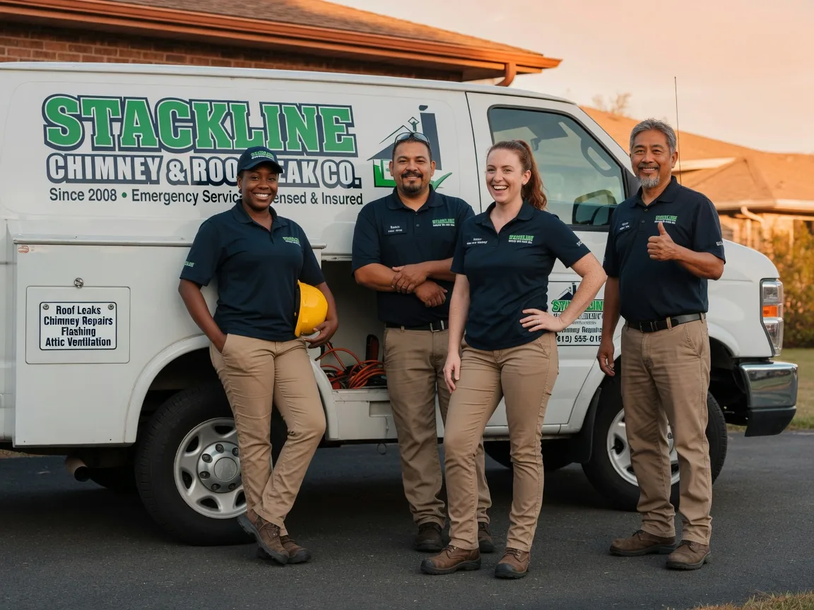 Chimney flashing repair company in Richmond, IL